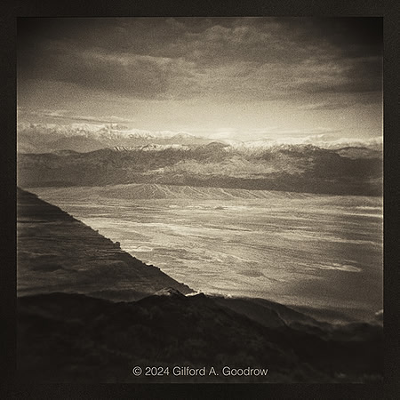 Dante's View - Lake Manly - Flooded Salt Flats of Badwater Basin