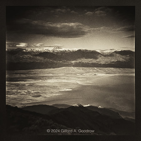 Dante's View - Lake Manly - Flooded Salt Flats of Badwater Basin